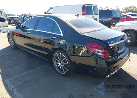2020 Mercedes-Benz S 560 z USA, uszkodzony, nr VIN W1KUG8DB5LA551553